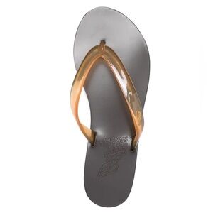 Ancient Greek Saionara jelly flip-flop sandal